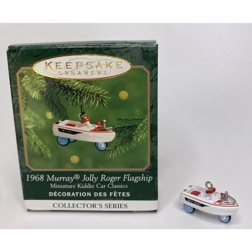2000 Hallmark 1968 Murray Jolly Roger Flagship Miniature Ornament‎ U69/5944
